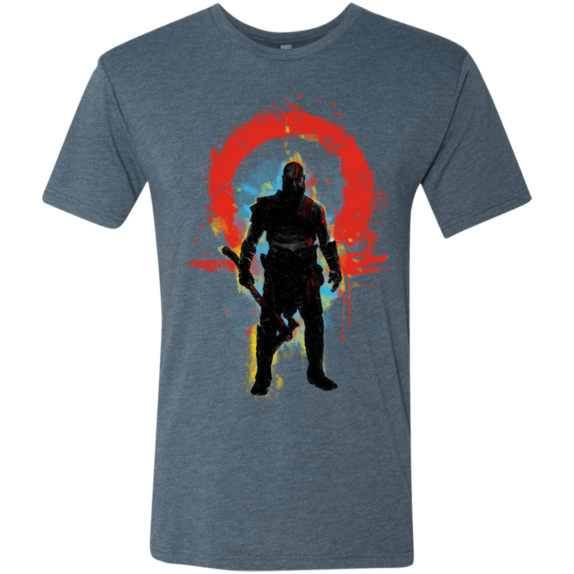 T-Shirts Indigo / S Storm of War Men's Triblend T-Shirt