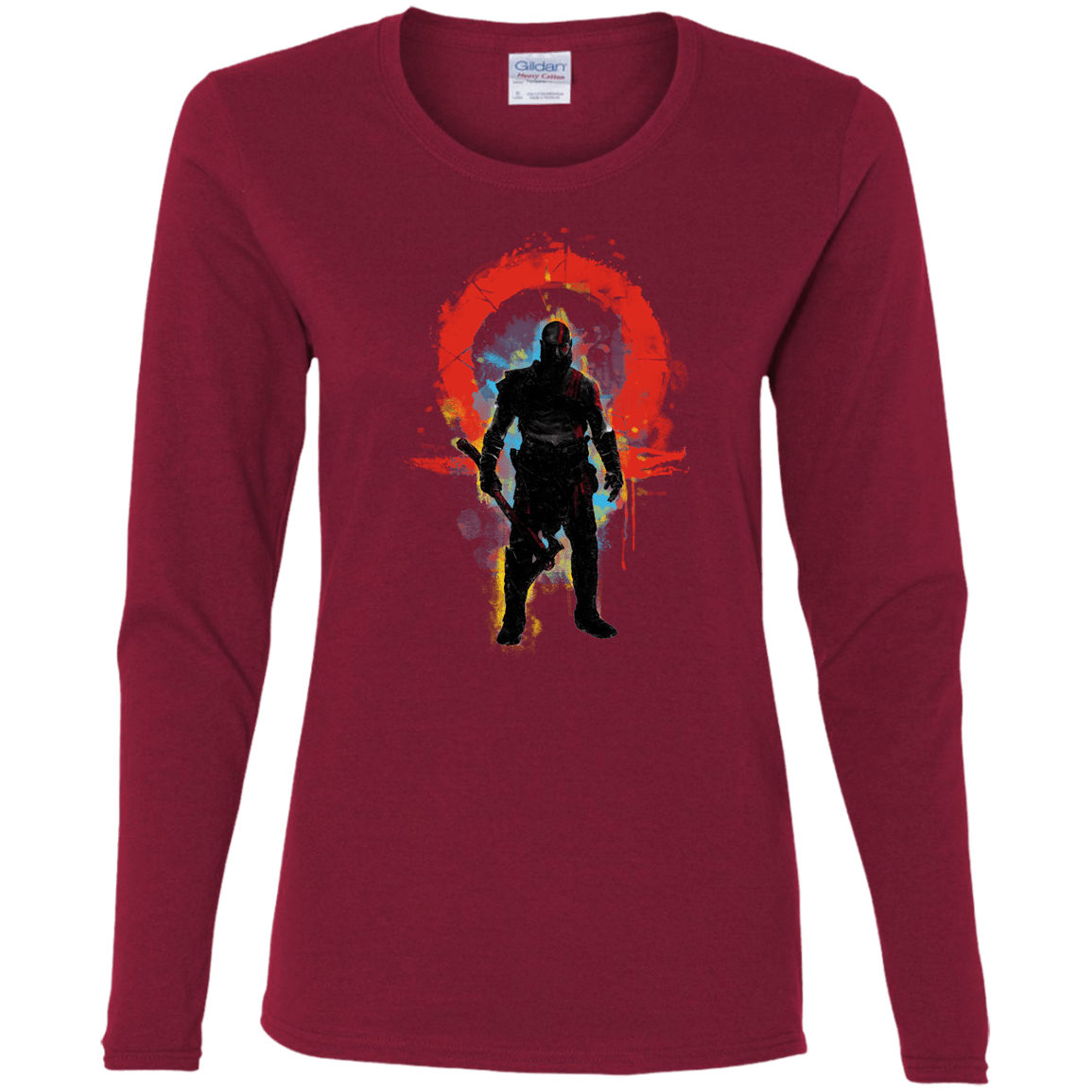 T-Shirts Cardinal / S Storm of War Women's Long Sleeve T-Shirt