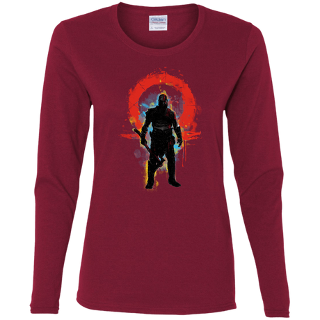 T-Shirts Cardinal / S Storm of War Women's Long Sleeve T-Shirt