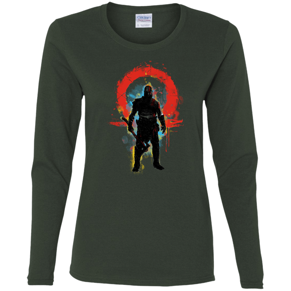 T-Shirts Forest / S Storm of War Women's Long Sleeve T-Shirt