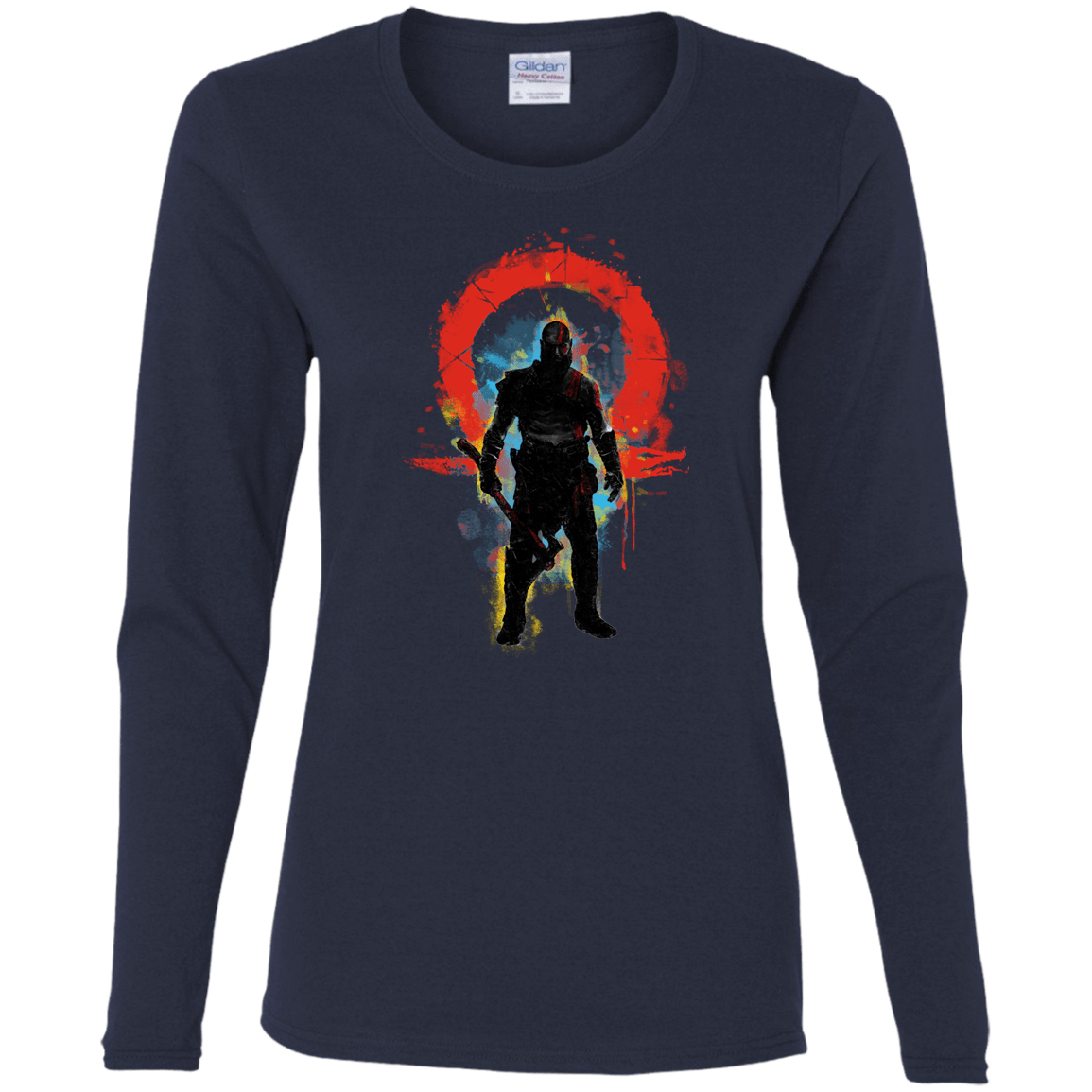 T-Shirts Navy / S Storm of War Women's Long Sleeve T-Shirt