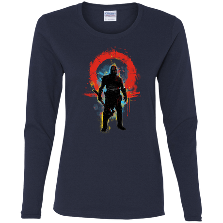 T-Shirts Navy / S Storm of War Women's Long Sleeve T-Shirt