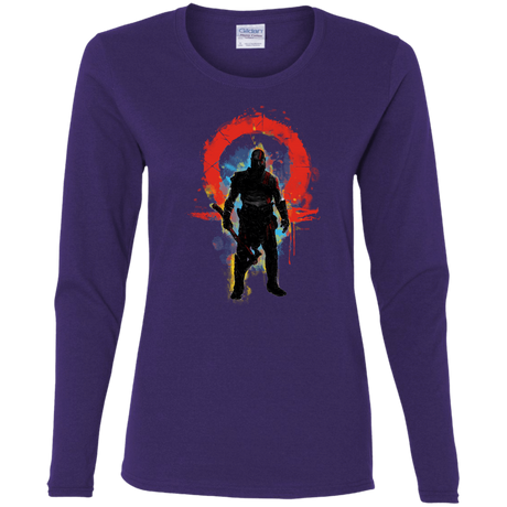 T-Shirts Purple / S Storm of War Women's Long Sleeve T-Shirt