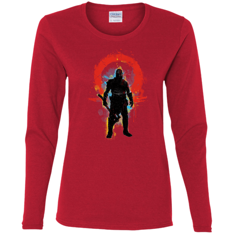 T-Shirts Red / S Storm of War Women's Long Sleeve T-Shirt