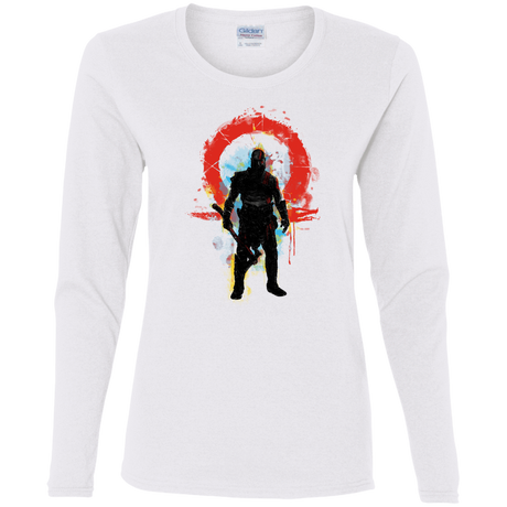 T-Shirts White / S Storm of War Women's Long Sleeve T-Shirt