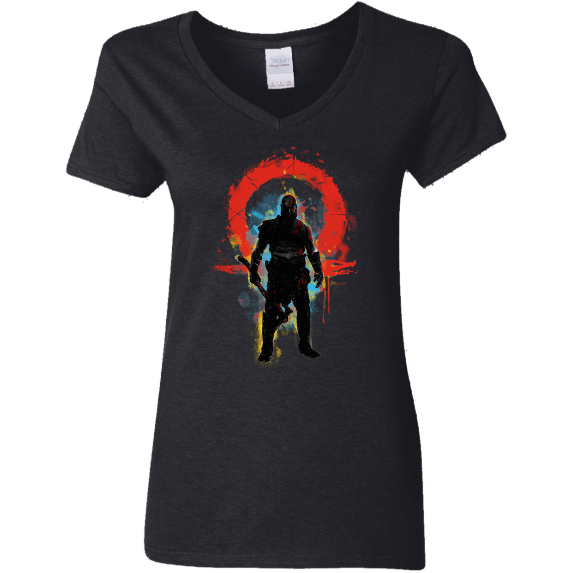 T-Shirts Black / S Storm of War Women's V-Neck T-Shirt