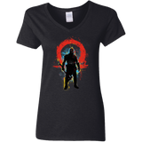 T-Shirts Black / S Storm of War Women's V-Neck T-Shirt