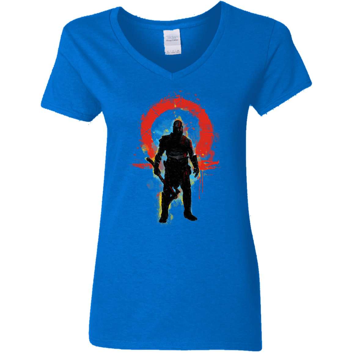 T-Shirts Royal / S Storm of War Women's V-Neck T-Shirt