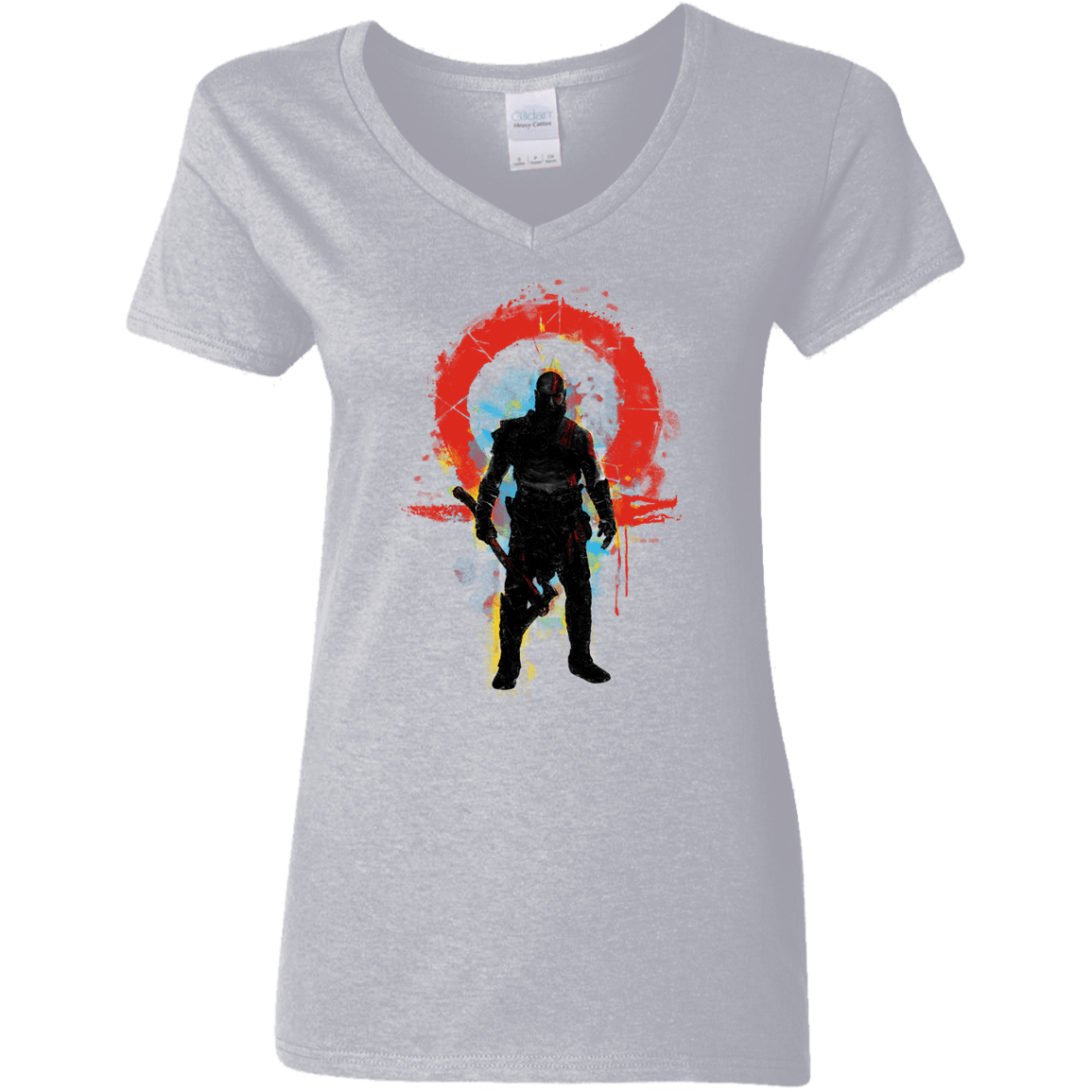 T-Shirts Sport Grey / S Storm of War Women's V-Neck T-Shirt