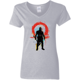 T-Shirts Sport Grey / S Storm of War Women's V-Neck T-Shirt