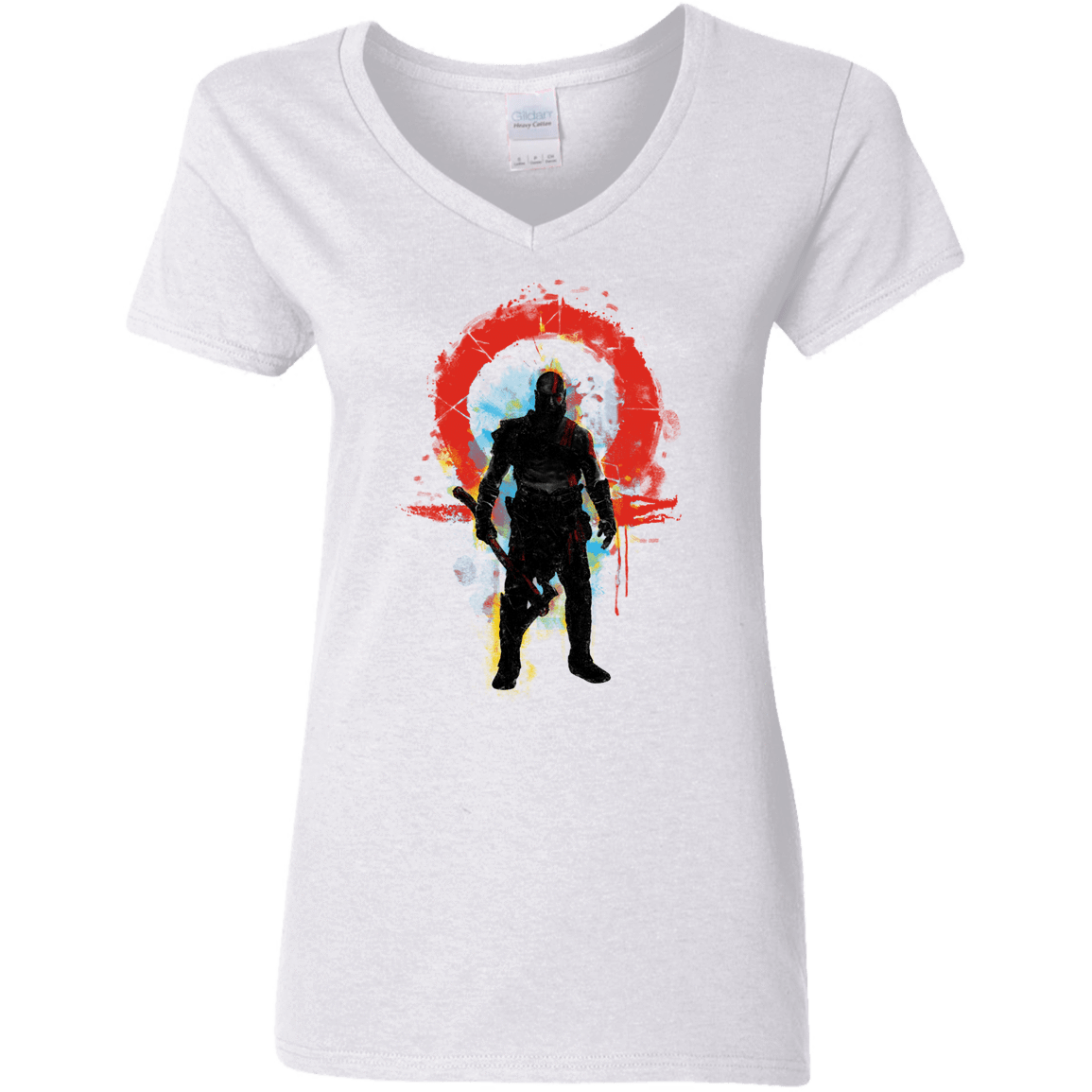 T-Shirts White / S Storm of War Women's V-Neck T-Shirt