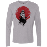 T-Shirts Heather Grey / Small Storm Samurai Men's Premium Long Sleeve