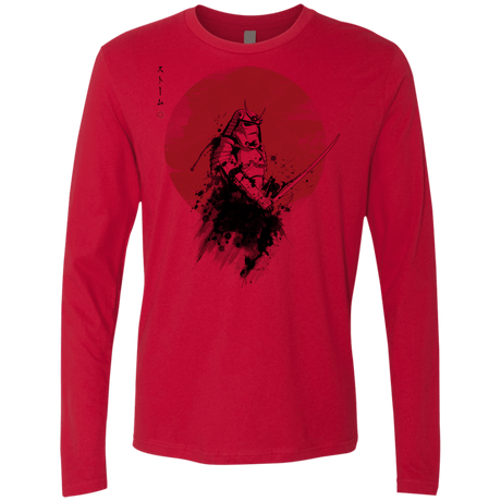 T-Shirts Red / Small Storm Samurai Men's Premium Long Sleeve