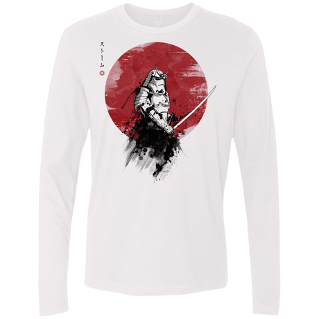 T-Shirts White / Small Storm Samurai Men's Premium Long Sleeve