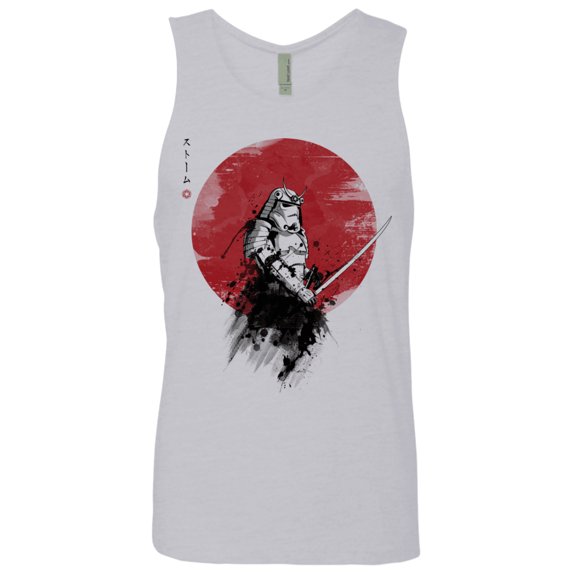 T-Shirts Heather Grey / Small Storm Samurai Men's Premium Tank Top