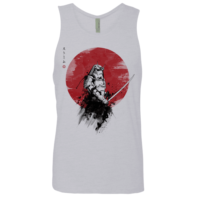 T-Shirts Heather Grey / Small Storm Samurai Men's Premium Tank Top