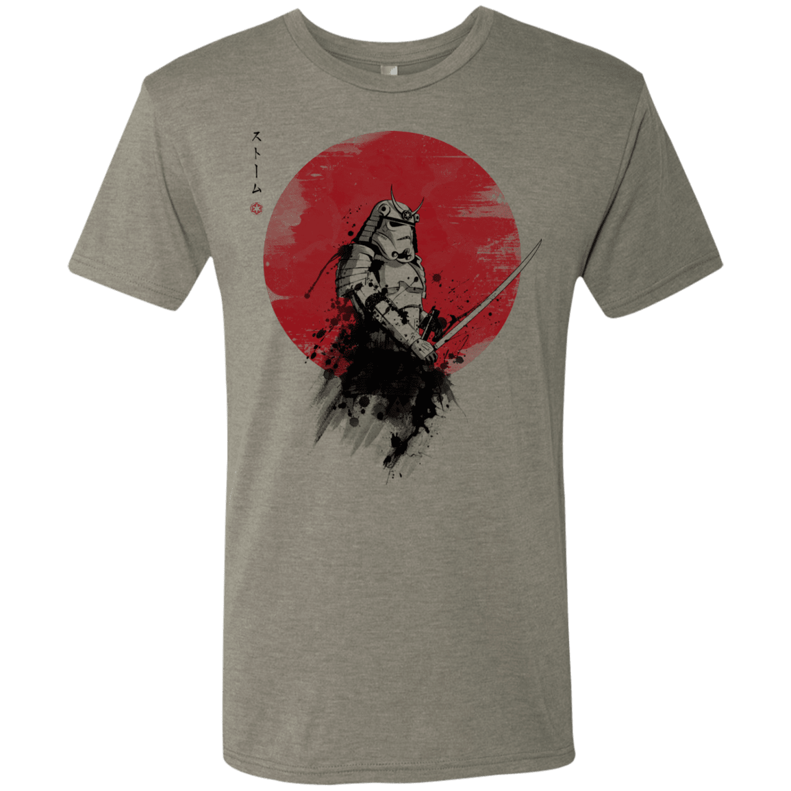 T-Shirts Venetian Grey / Small Storm Samurai Men's Triblend T-Shirt