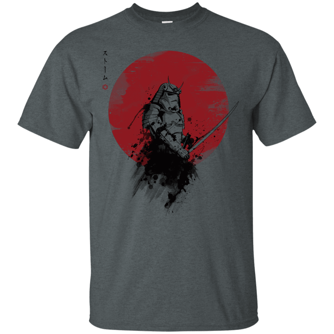 T-Shirts Dark Heather / Small Storm Samurai T-Shirt