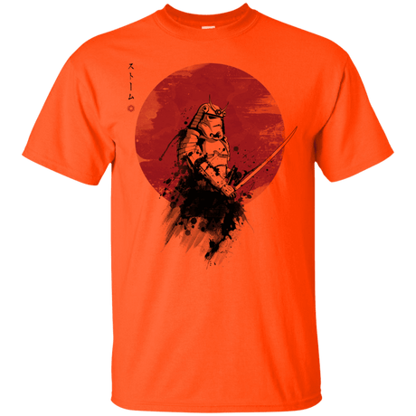 T-Shirts Orange / Small Storm Samurai T-Shirt