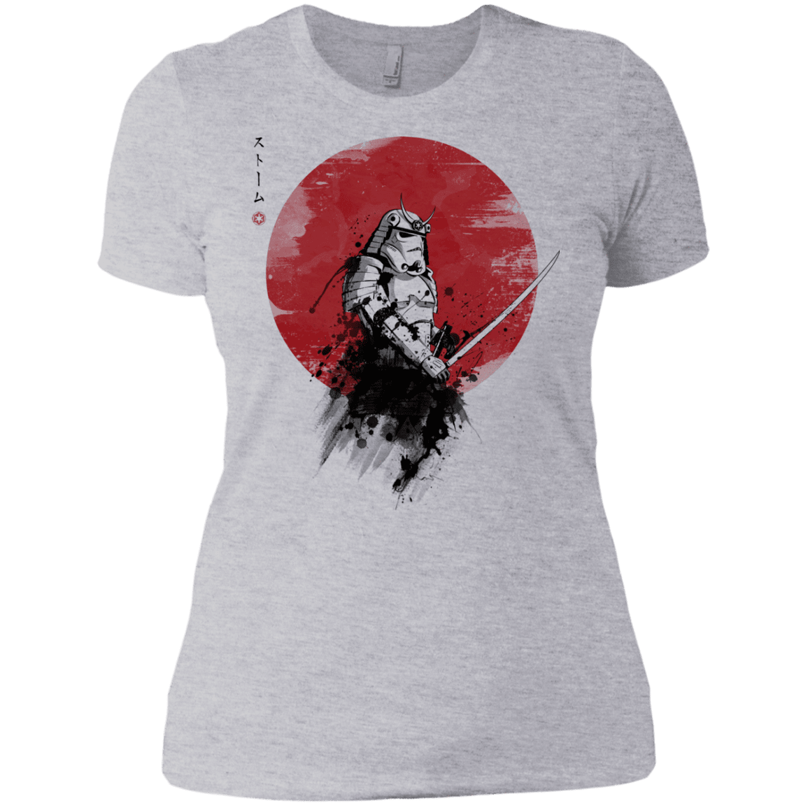 T-Shirts Heather Grey / X-Small Storm Samurai Women's Premium T-Shirt