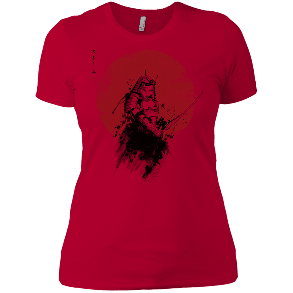 T-Shirts Red / X-Small Storm Samurai Women's Premium T-Shirt