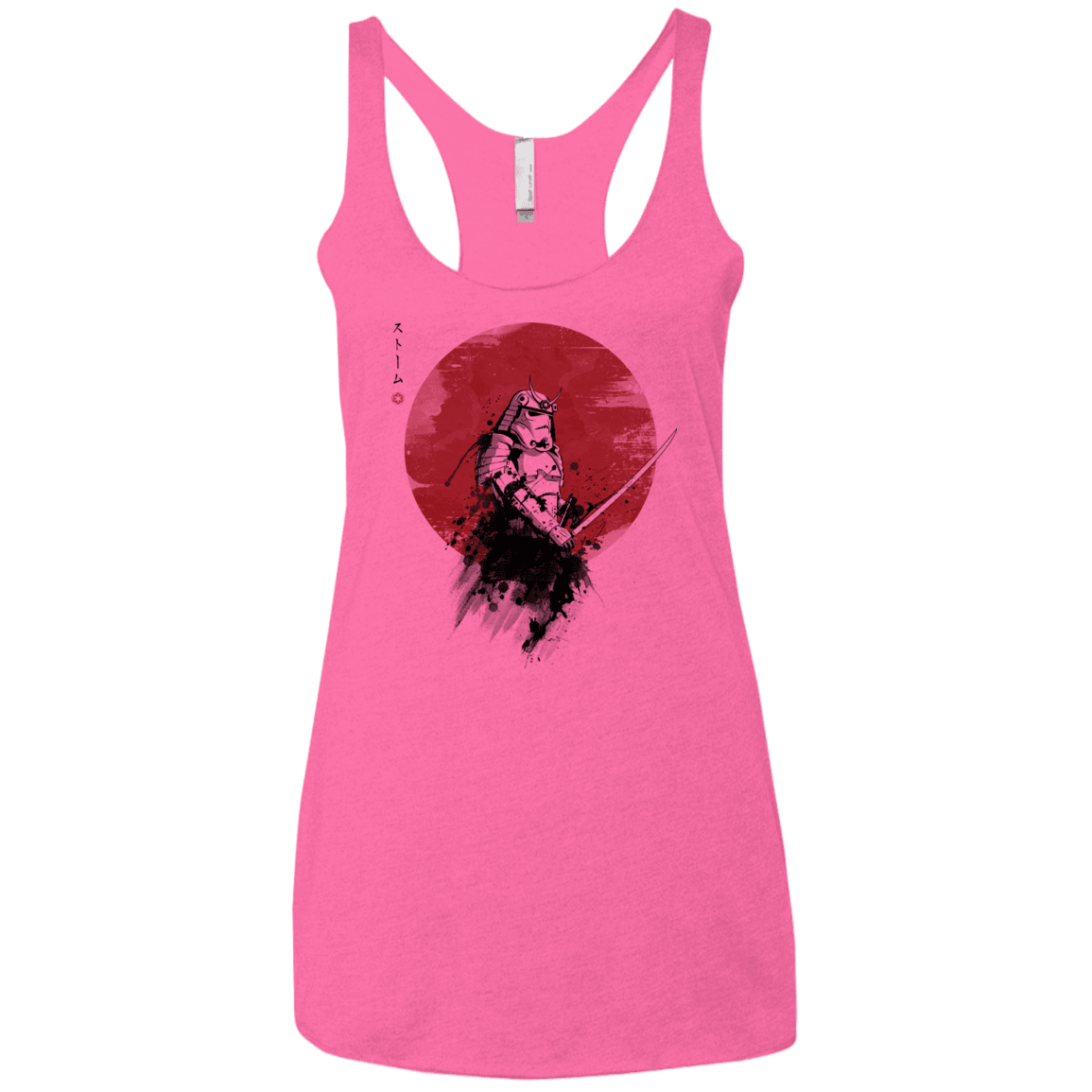 T-Shirts Vintage Pink / X-Small Storm Samurai Women's Triblend Racerback Tank