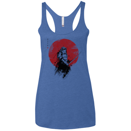 T-Shirts Vintage Royal / X-Small Storm Samurai Women's Triblend Racerback Tank