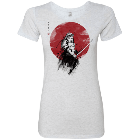 T-Shirts Heather White / Small Storm Samurai Women's Triblend T-Shirt