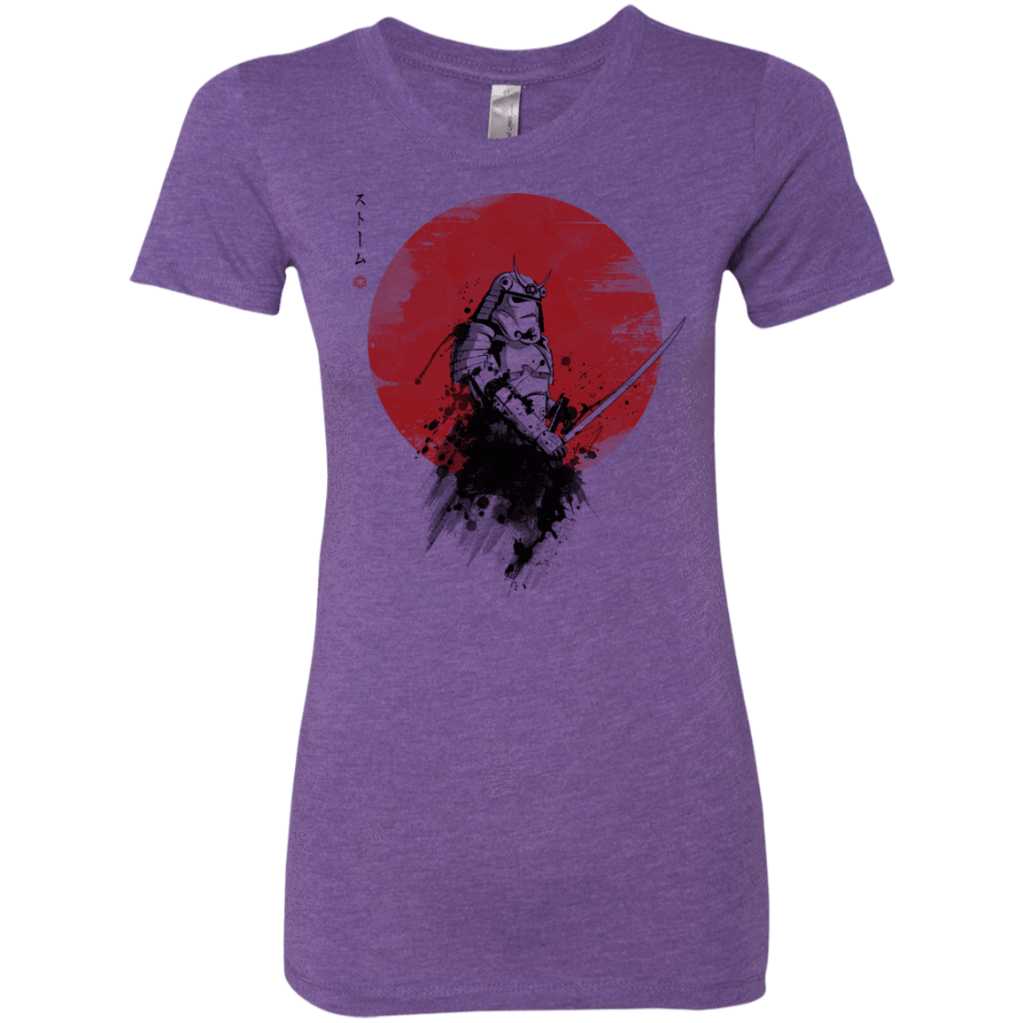 T-Shirts Purple Rush / Small Storm Samurai Women's Triblend T-Shirt