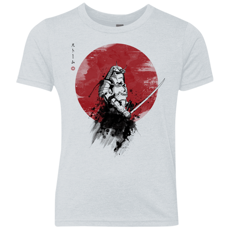 T-Shirts Heather White / YXS Storm Samurai Youth Triblend T-Shirt