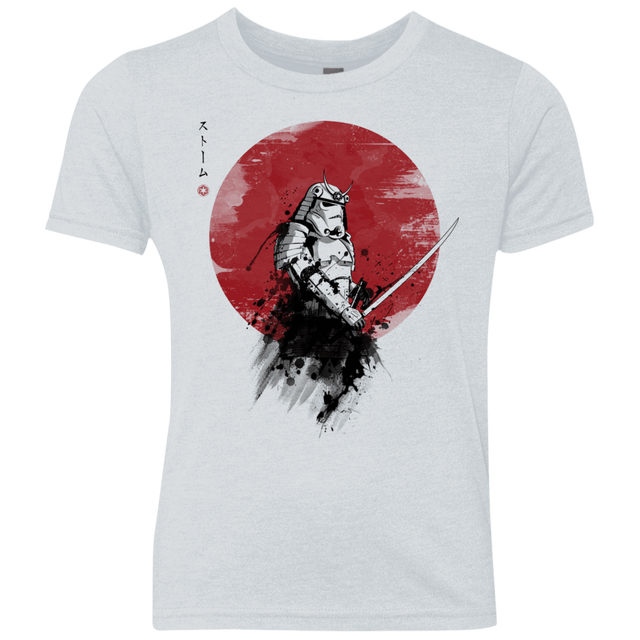 T-Shirts Heather White / YXS Storm Samurai Youth Triblend T-Shirt