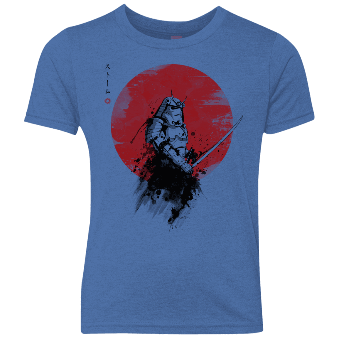 T-Shirts Vintage Royal / YXS Storm Samurai Youth Triblend T-Shirt