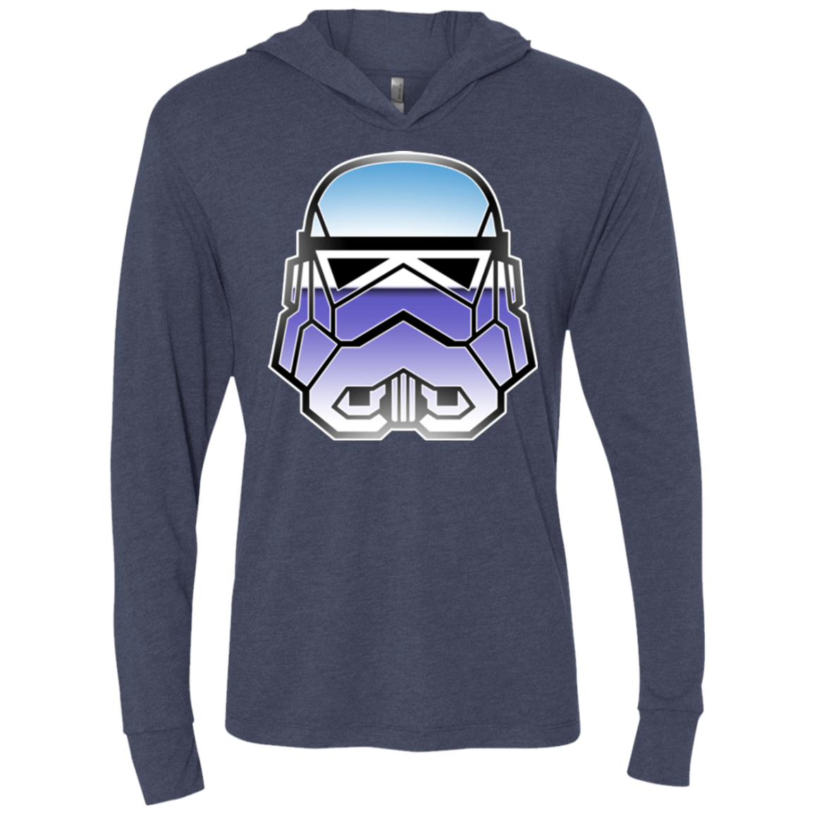 T-Shirts Vintage Navy / X-Small Storm Triblend Long Sleeve Hoodie Tee