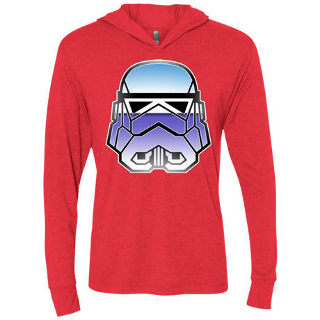 T-Shirts Vintage Red / X-Small Storm Triblend Long Sleeve Hoodie Tee