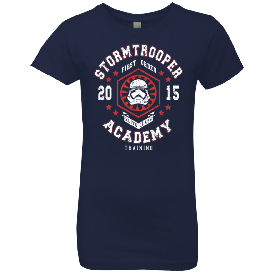 T-Shirts Midnight Navy / YXS Stormtrooper Academy 15 Girls Premium T-Shirt