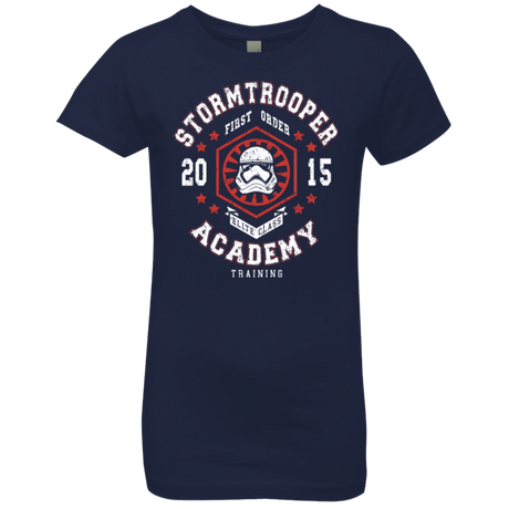 T-Shirts Midnight Navy / YXS Stormtrooper Academy 15 Girls Premium T-Shirt