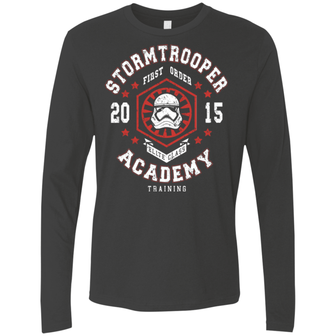 T-Shirts Heavy Metal / Small Stormtrooper Academy 15 Men's Premium Long Sleeve
