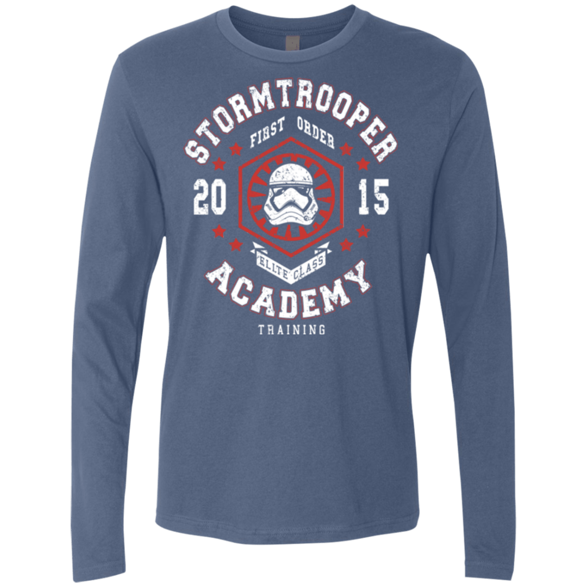 T-Shirts Indigo / Small Stormtrooper Academy 15 Men's Premium Long Sleeve