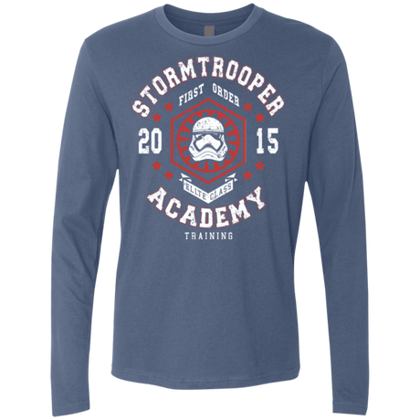 T-Shirts Indigo / Small Stormtrooper Academy 15 Men's Premium Long Sleeve