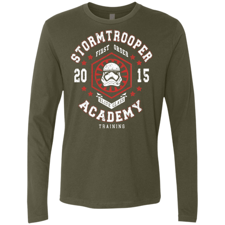 T-Shirts Military Green / Small Stormtrooper Academy 15 Men's Premium Long Sleeve