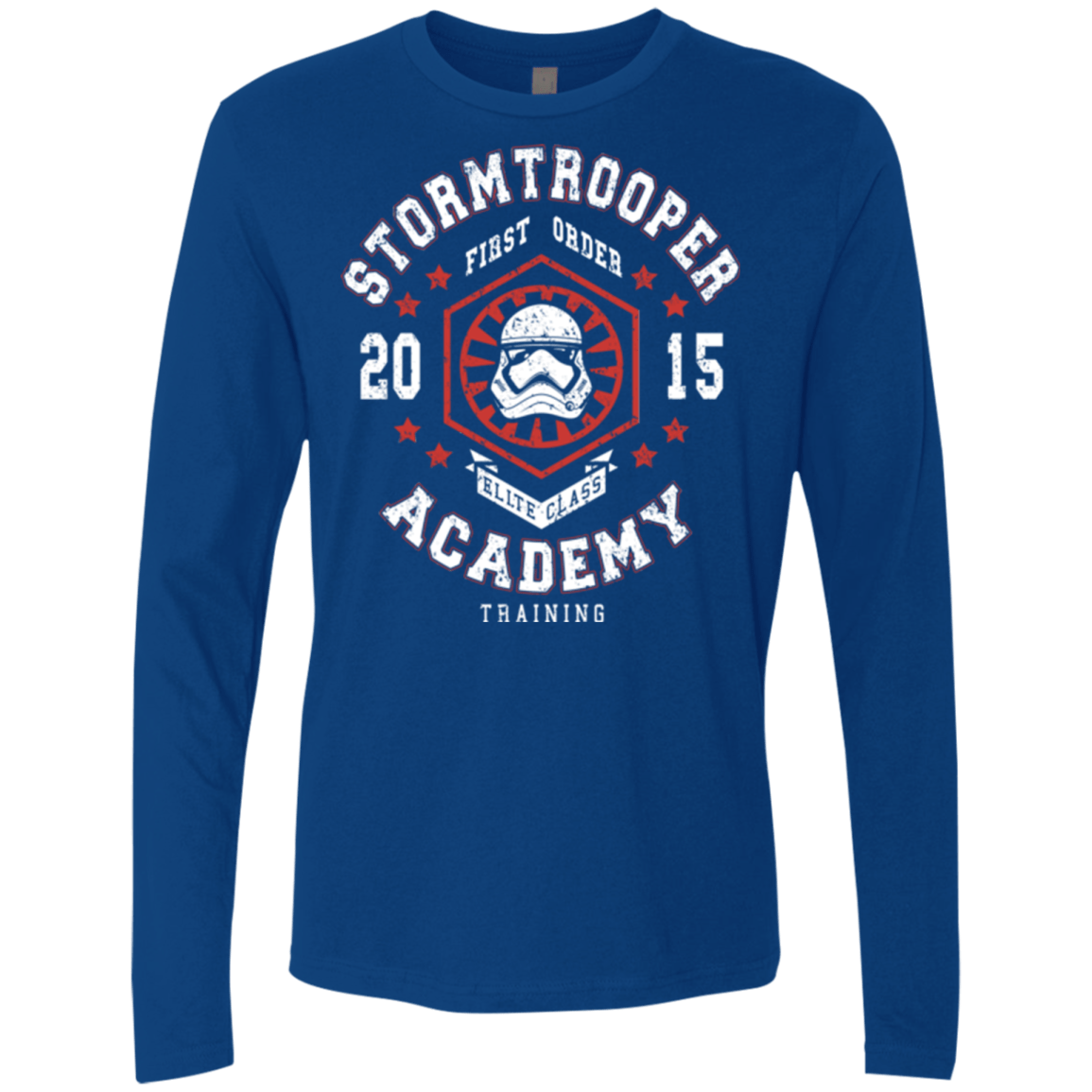 T-Shirts Royal / Small Stormtrooper Academy 15 Men's Premium Long Sleeve