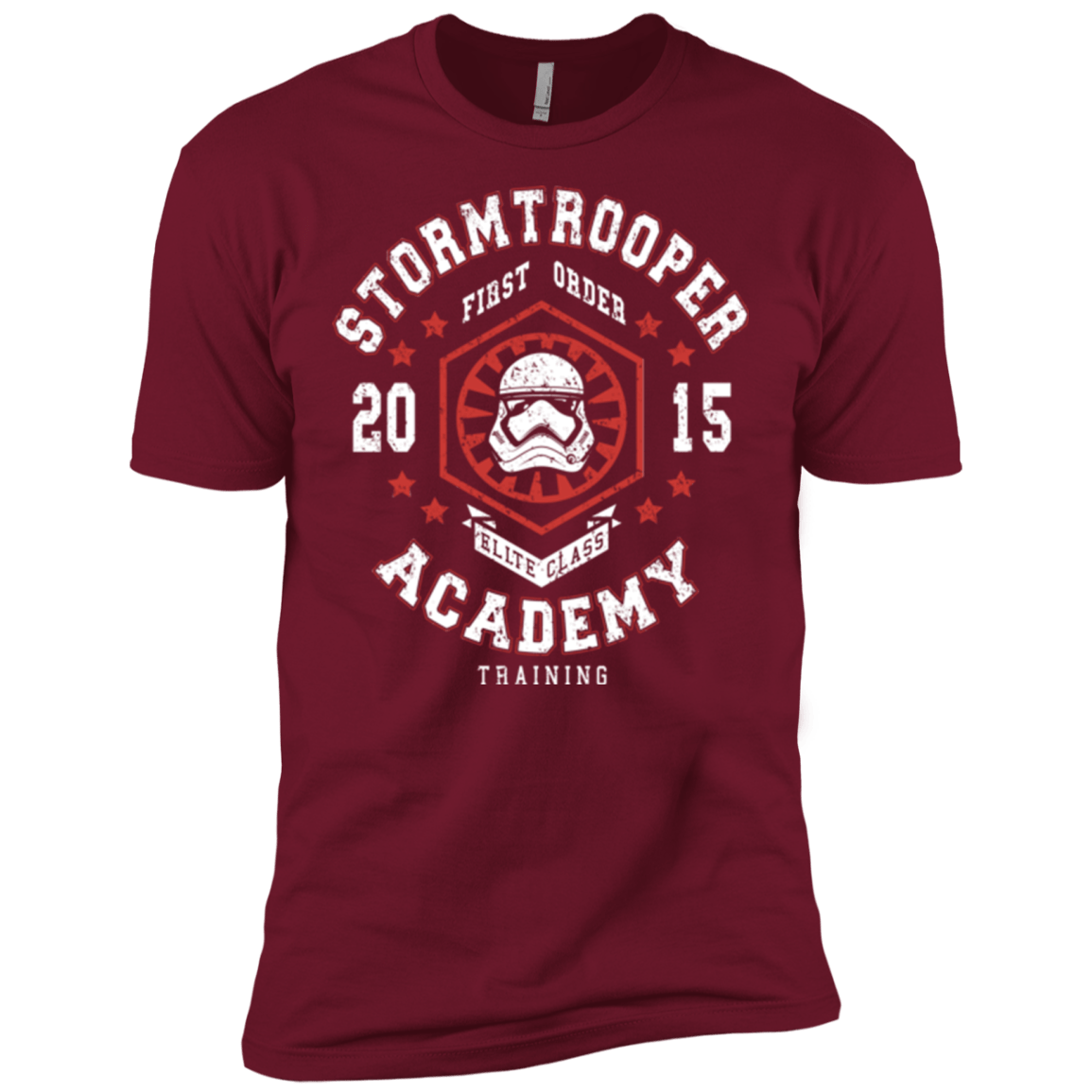 T-Shirts Cardinal / X-Small Stormtrooper Academy 15 Men's Premium T-Shirt