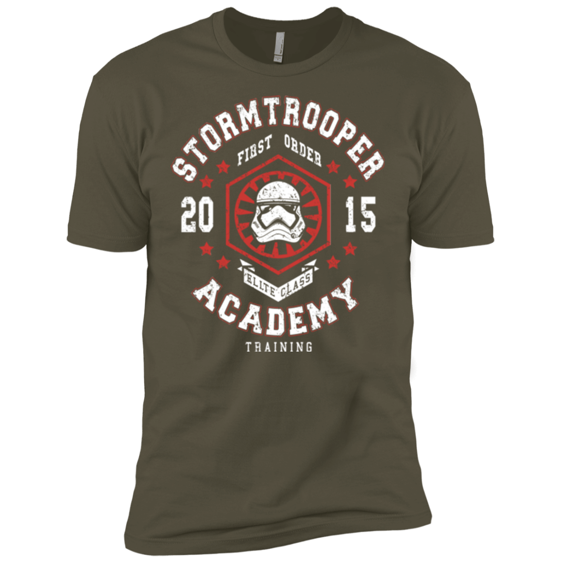 T-Shirts Military Green / X-Small Stormtrooper Academy 15 Men's Premium T-Shirt