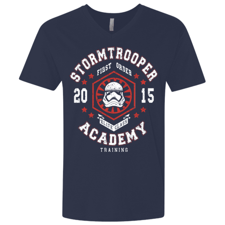 T-Shirts Midnight Navy / X-Small Stormtrooper Academy 15 Men's Premium V-Neck