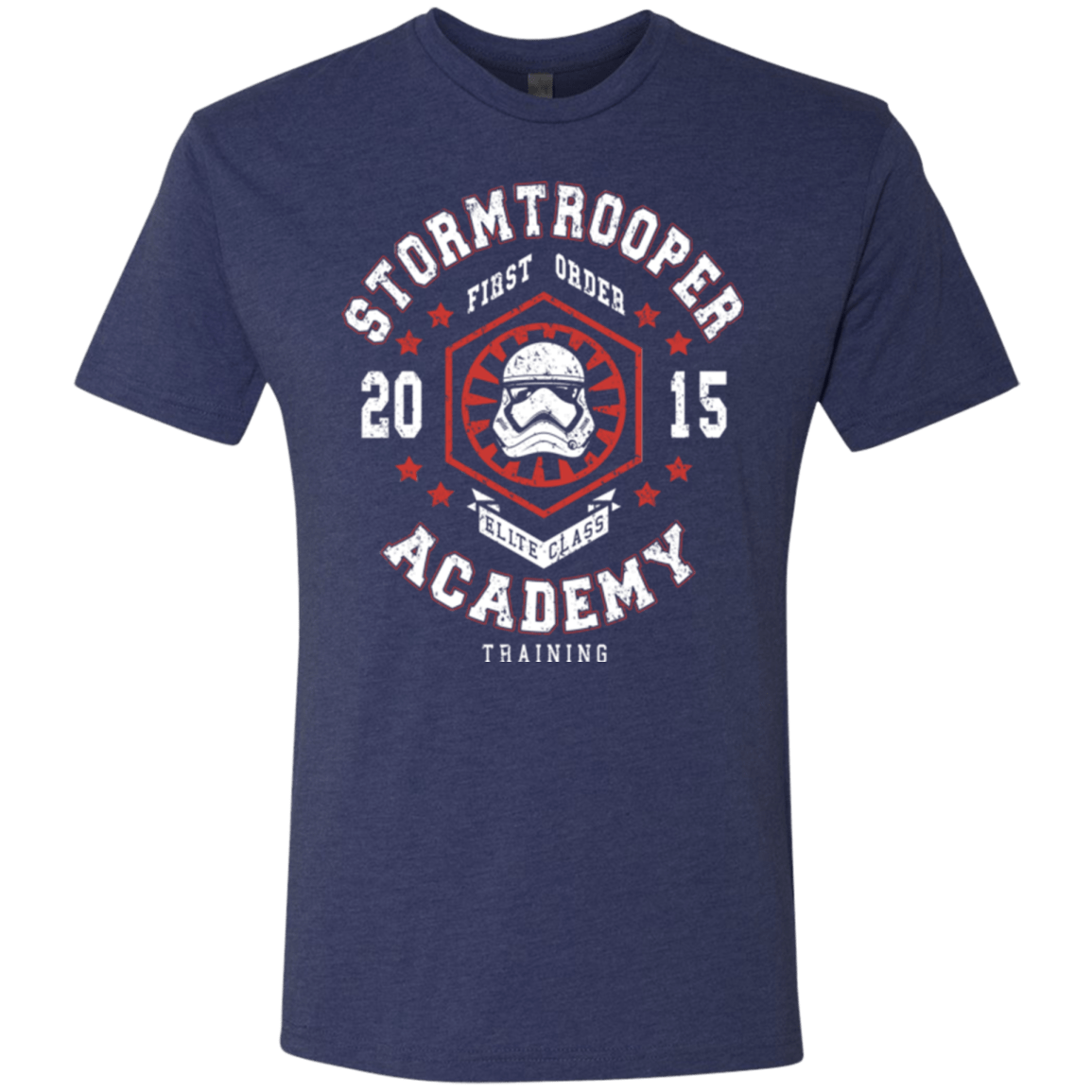 T-Shirts Vintage Navy / Small Stormtrooper Academy 15 Men's Triblend T-Shirt