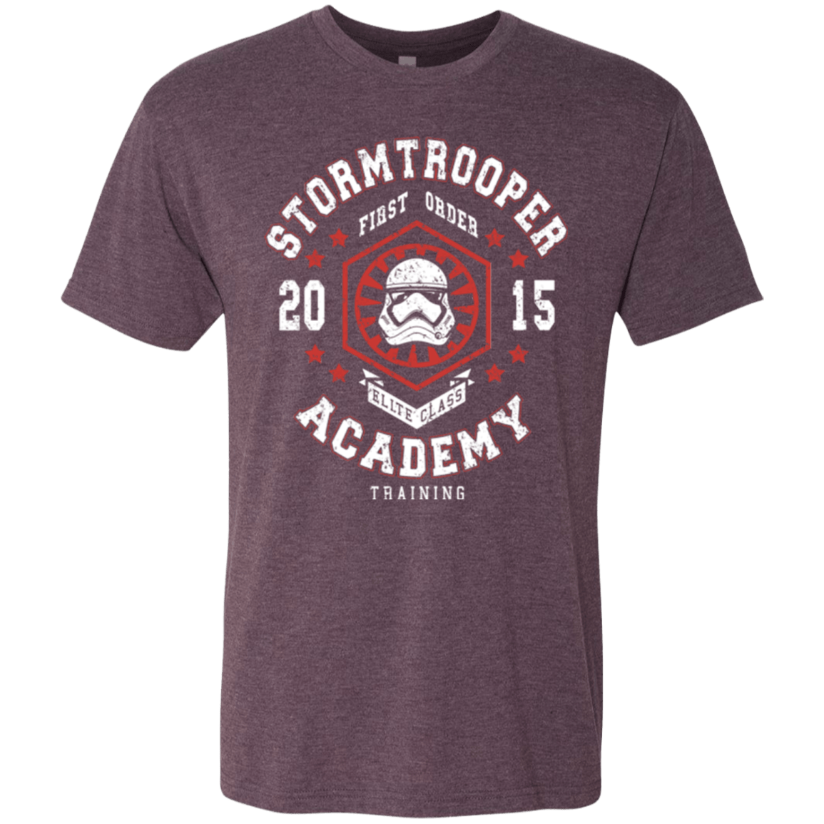 T-Shirts Vintage Purple / Small Stormtrooper Academy 15 Men's Triblend T-Shirt