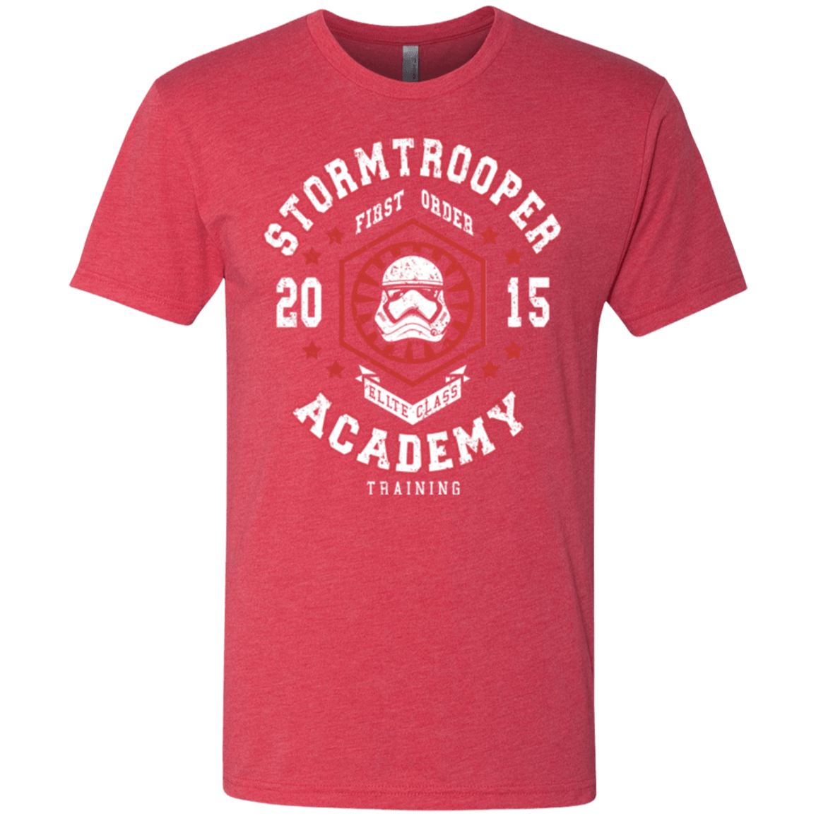 T-Shirts Vintage Red / Small Stormtrooper Academy 15 Men's Triblend T-Shirt