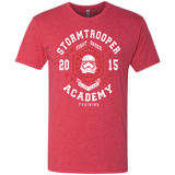 T-Shirts Vintage Red / Small Stormtrooper Academy 15 Men's Triblend T-Shirt
