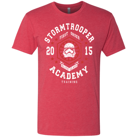 T-Shirts Vintage Red / Small Stormtrooper Academy 15 Men's Triblend T-Shirt