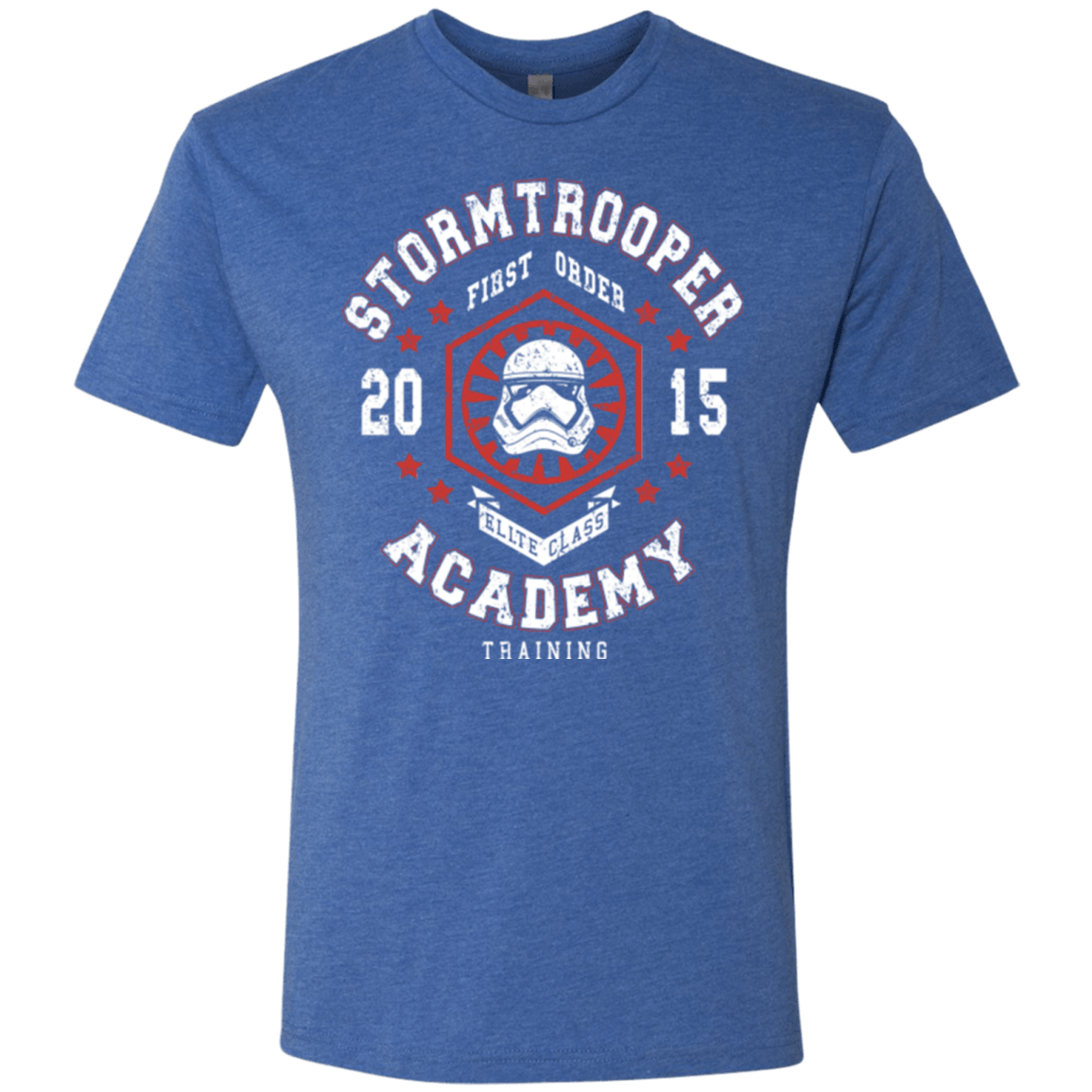 T-Shirts Vintage Royal / Small Stormtrooper Academy 15 Men's Triblend T-Shirt